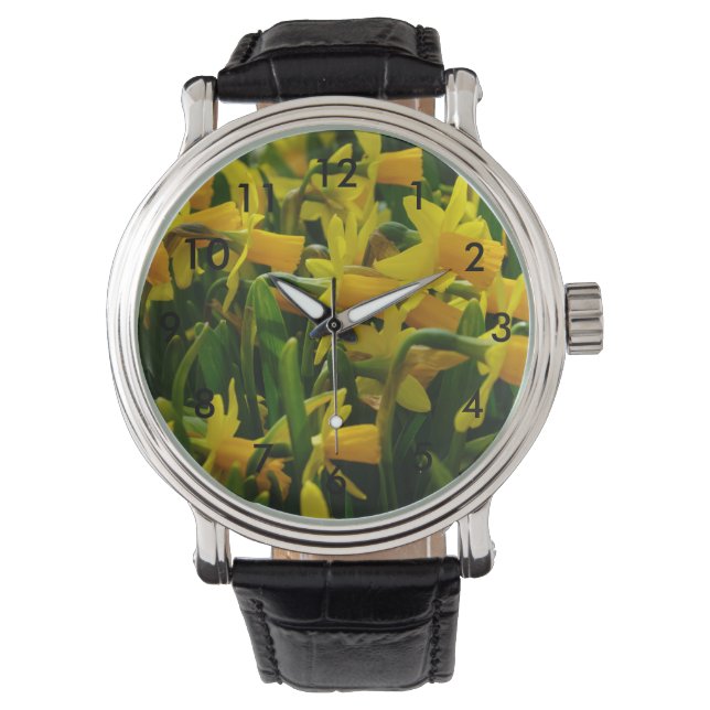 Familie Daffodil Armbanduhr (Vorderseite)