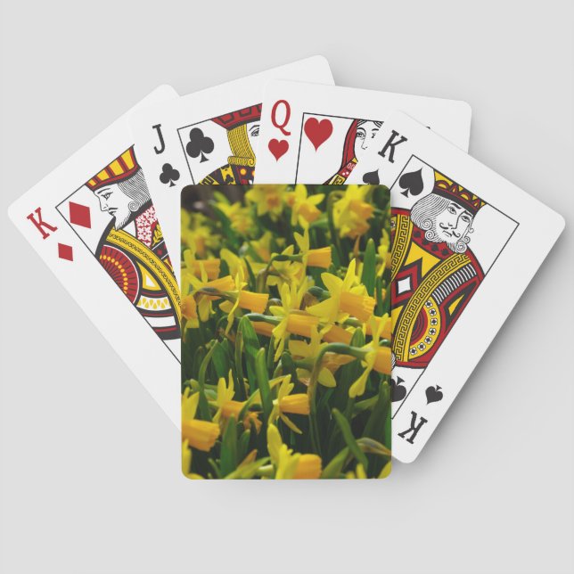Familie Daffodil Spielkarten (Rückseite)