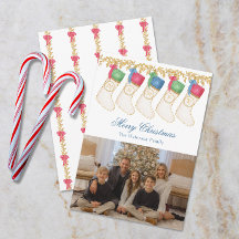 Familie der 5 - Monogramm-Strumpf für Wasserfarben