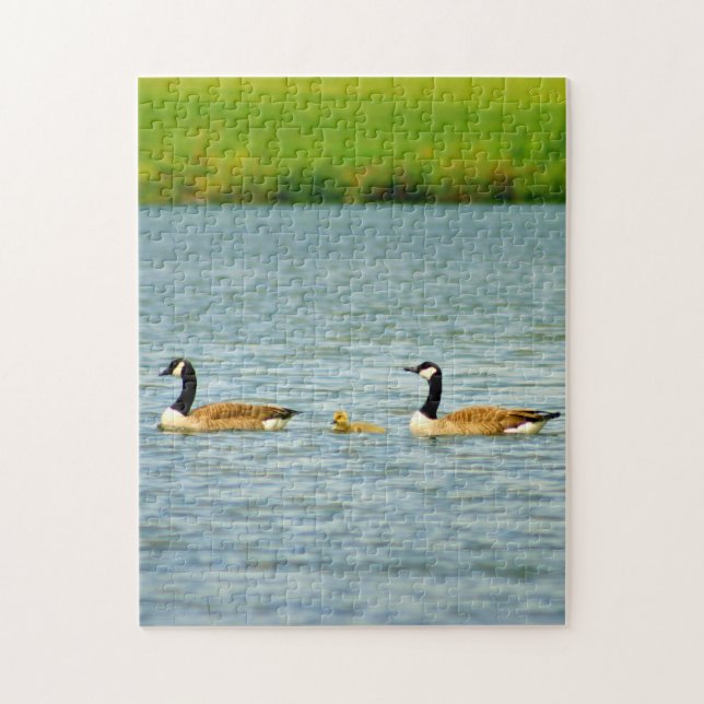 Familie der drei puzzle (Vertikal)