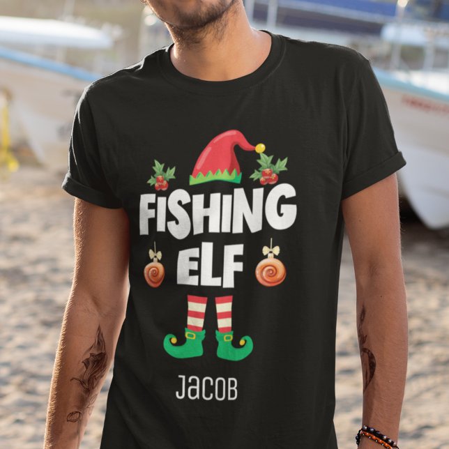 Familie der Fischereielen, die Weihnachten mit Nam T-Shirt (Von Creator hochgeladen)