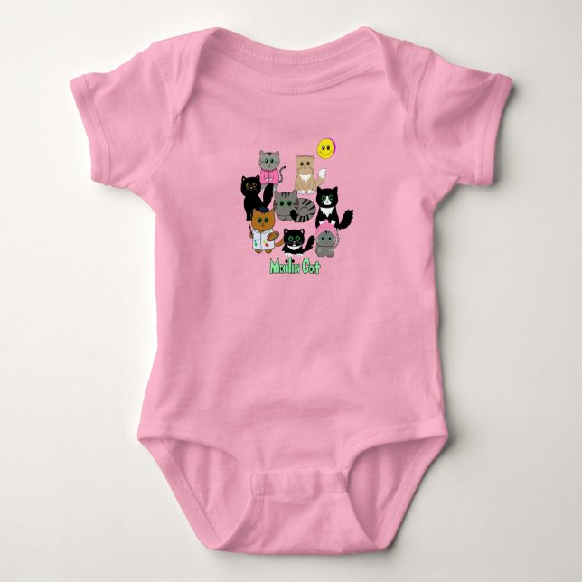 Familie der Freude Baby Strampler (Vorderseite)