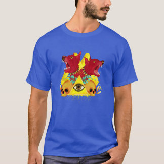 Familie der Hunde Illuminati T-Shirt