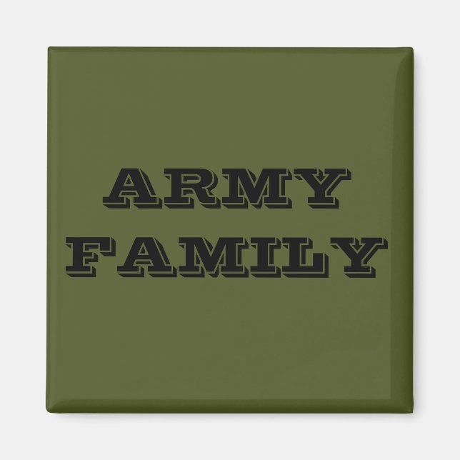 Familie der Magnet-Armee Magnet (Vorne)
