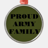 Familie der Ornament-Proud-Armee