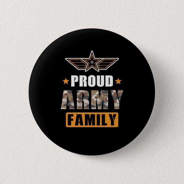 Familie der Proud Army Button (Vorderseite)