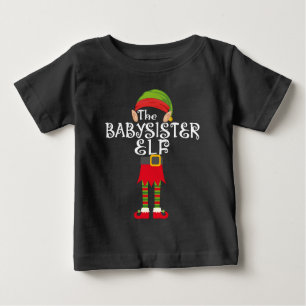 Familie der Schwester, die Weihnachten passt Baby T-shirt