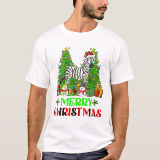 Familie der Weihnachtsbaumleuchten T-Shirt