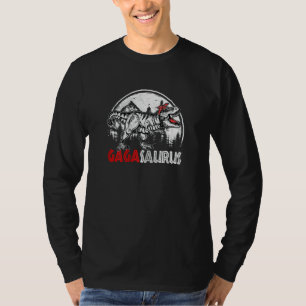 Familie Dinosaur Rex Gaga Saurus Gagasauru T-Shirt