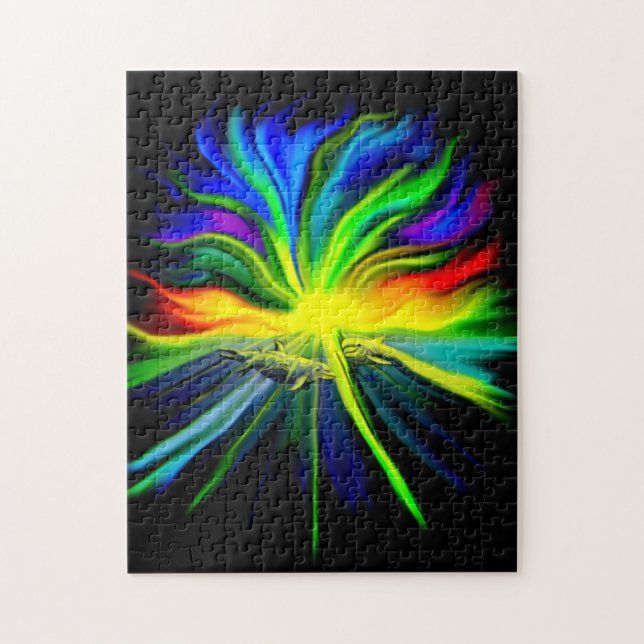 Familie Dolphin im Sonnenschein Puzzle (Vertikal)