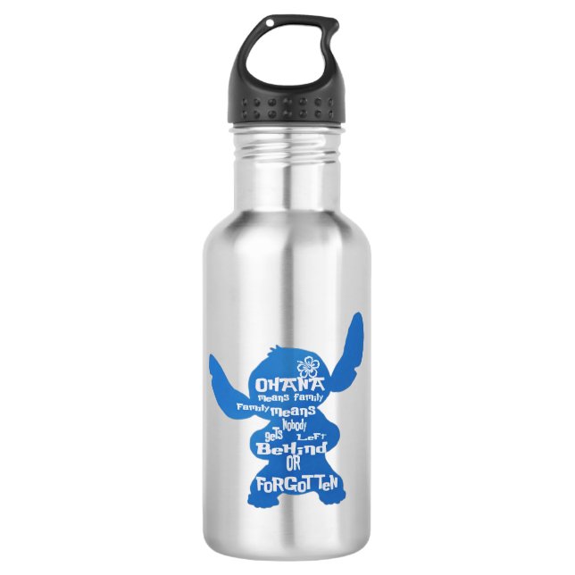 Familie Edelstahlflasche (Vorderseite)