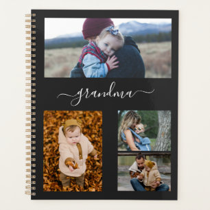 Familie Einfach Collage Moderne Liebe Oma Mama Planer