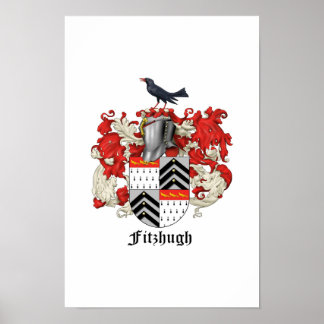 Familie Fitzhugh Heraldry - 2 Poster