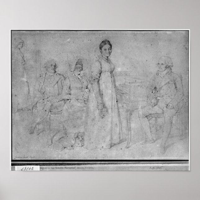 Familie Forestier, 1806 Poster (Vorne)
