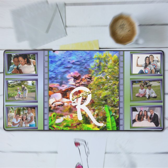 Familie & Freunde Yelapa Landschaftliche Pfadansic Schreibtischunterlage (Von Creator hochgeladen)