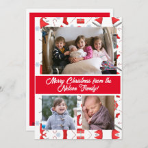 Familie Frohe Weihnachten