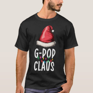 Familie G-Pop Claus Weihnachten Pajama Match des W T-Shirt