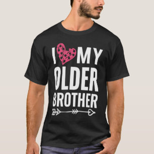 Familie Geschwister Ich Liebe mein älterer Bruder T-Shirt