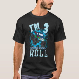 Familie Geschwister Monster Trucks Geburtstag Ich T-Shirt