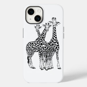 Familie Giraffe Case-Mate iPhone 14 Hülle
