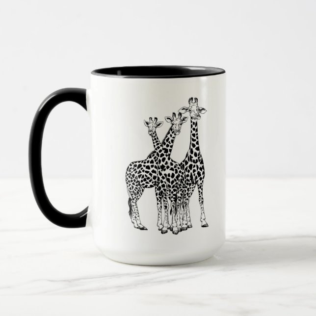 Familie Giraffe Tasse (Links)