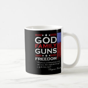 Familie Gott Waffen Und Freiheit Christliches Mega Kaffeetasse