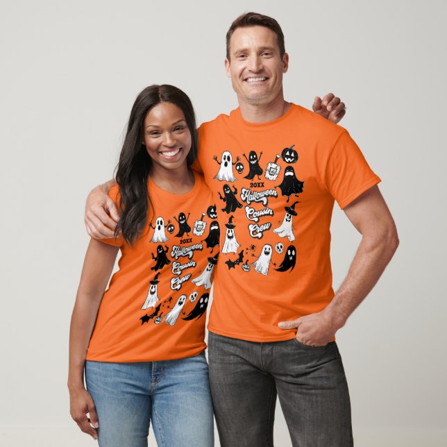 Familie Halloween Cousin Crew T-Shirt (Unisex)