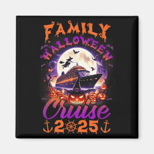 Familie Halloween Cruise 2025 Matching Family Crui Magnet
