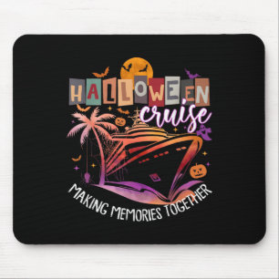 Familie Halloween Cruise 2025 Matching Family Crui Mousepad