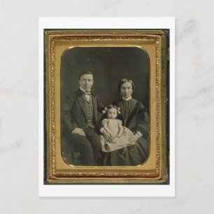 Familie Hiller, c.1850 (Daguerreotyp) Postkarte