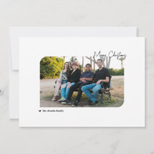 Familie & Hund frohe Weihnachten & glückliche Feri