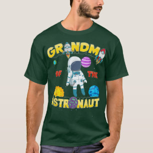 Familie im Weltraum Geburtstagsgrandma T-Shirt