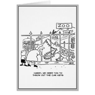 Familie im Zoo. Vater durch Alligator verschluckt