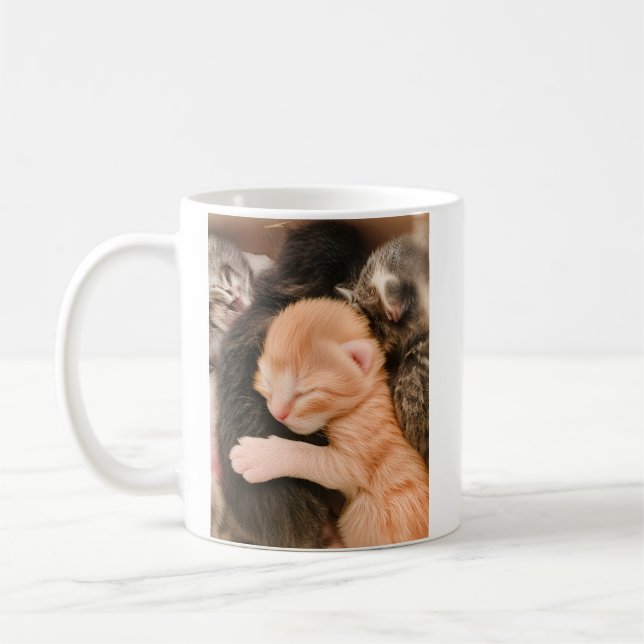 Familie ist alles, Kätzchen-Kaffeetasse Kaffeetasse (Links)