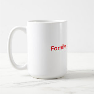 Familie ist alles Wurfkissen Kaffeetasse