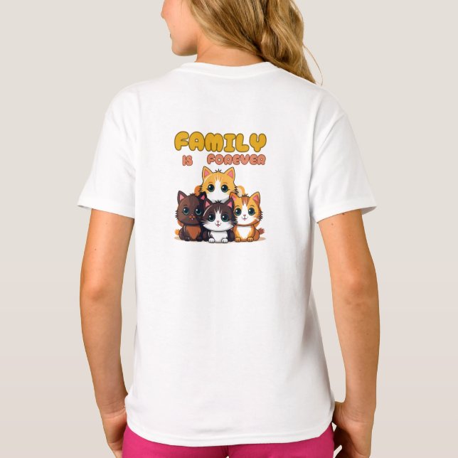 FAMILIE IST NIREVER T-Shirt (Rückseite)