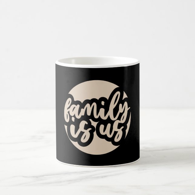 Familie ist uns kaffeetasse (Mittel)