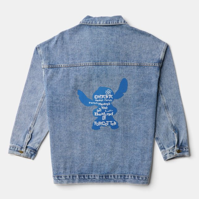Familie Jeansjacke (Rückseite)
