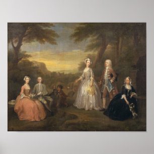 Familie Jones, c.1730-1 Poster