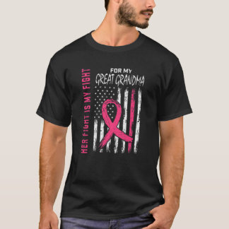 Familie kämpft gegen rosa Große Brustkrebserkranku T-Shirt