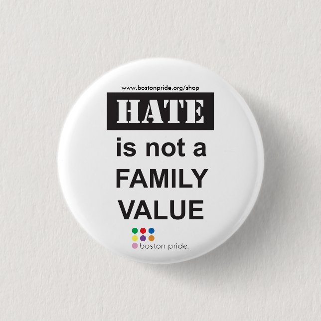 Familie klein button (Vorderseite)