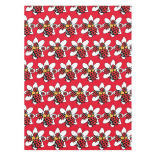 Familie Ladybird und Ladybug Tischdecke
