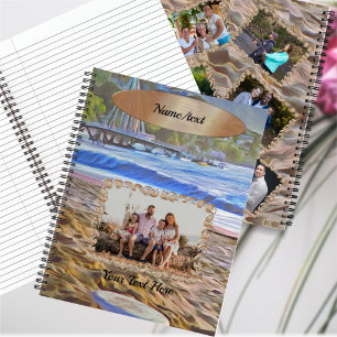 Familie Los Muertos Beach 786 Notizbuch