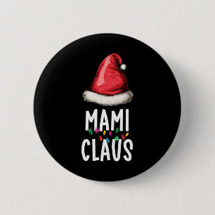 Familie Mami Claus Weihnachten Santas Pyjama passe Button