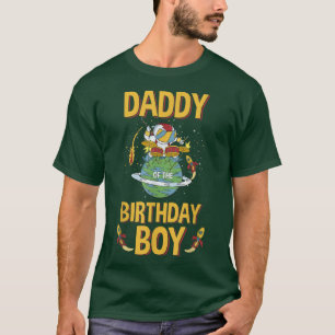 Familie Matching Astronauten Daddy des Geburtstage T-Shirt