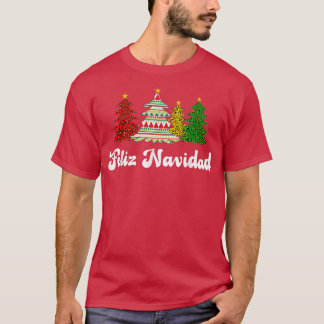 Familie Matching Feliz Navidad Spanish Meican Chri T-Shirt