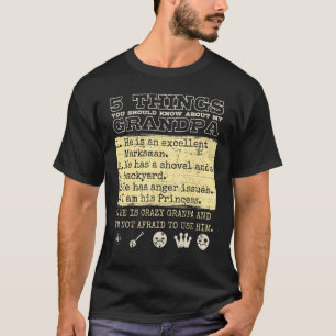Familie Matching Großvater Großvater Großmutter T-Shirt