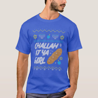 Familie Matching Group Happy Challah Days Ugly Han T-Shirt