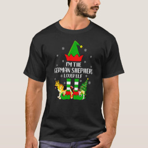 Familie Matching Ich bin der deutsche Hirte Elf Ch T-Shirt