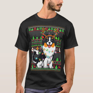 Familie Matching Reindeer Ugly Australian Shepherd T-Shirt